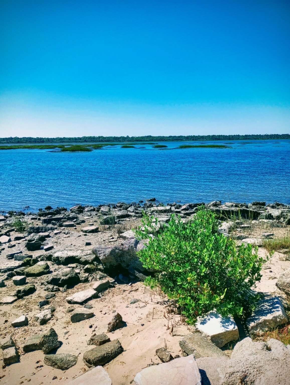 Rocks on Beach - ANASTASIA ISLAND FLORIDA​