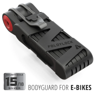 Foldy Lock Black Bodyduard for E Bikes