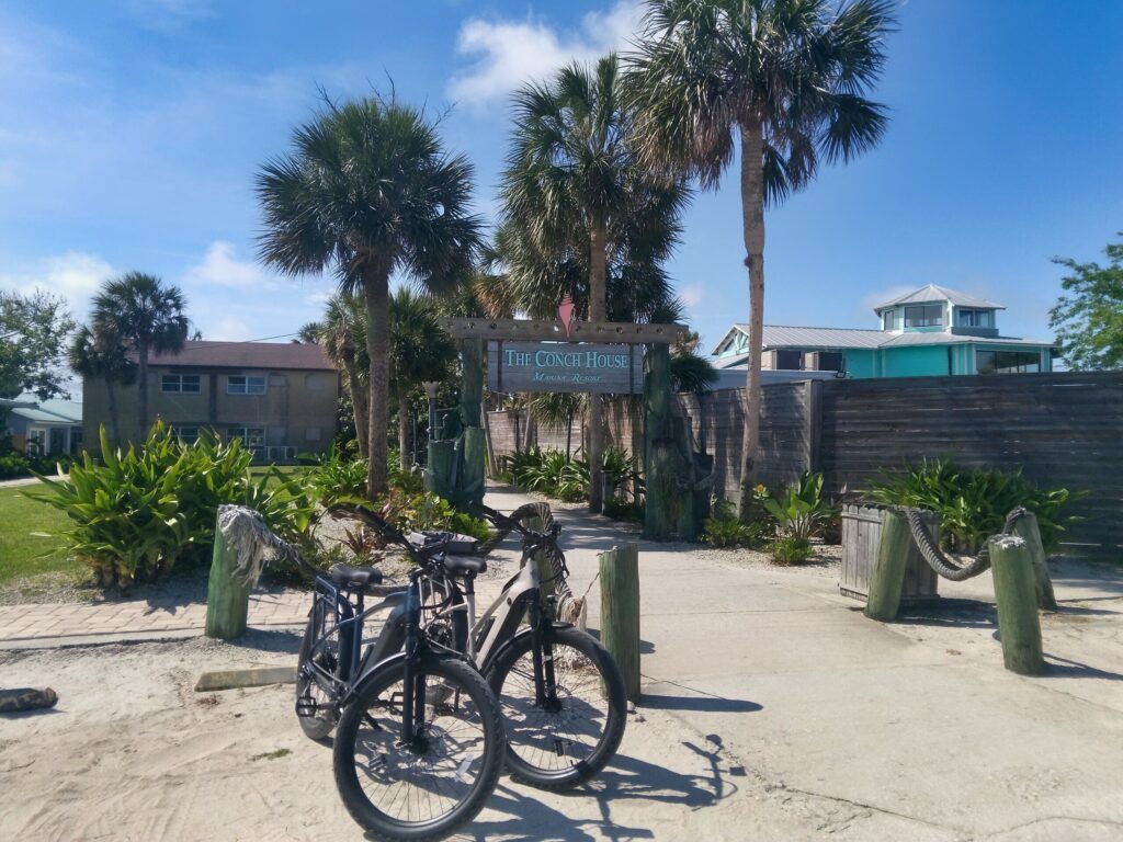 E Bikes available for Rent at The Conch House