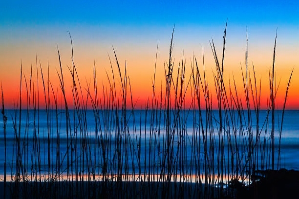 Palm Coast FL Beach Sunset View